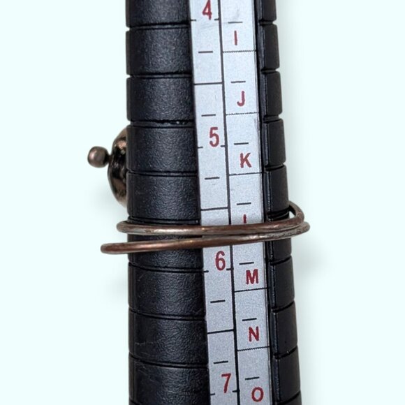 (2/$20) V. Wire Wrapped Murano Glass Ring - Picture 7 of 7